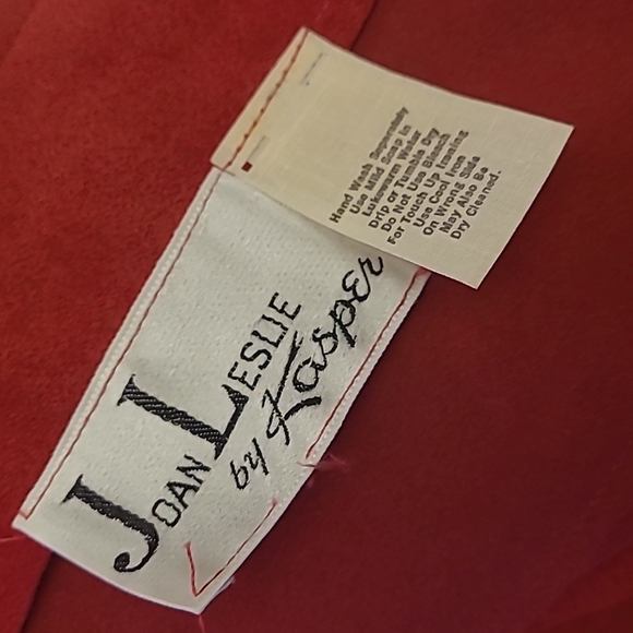 NWT VTG 70s Joan Leslie by Kasper Suede ILGWU Lightweight Deadstock Jacket - Picture 6 of 17